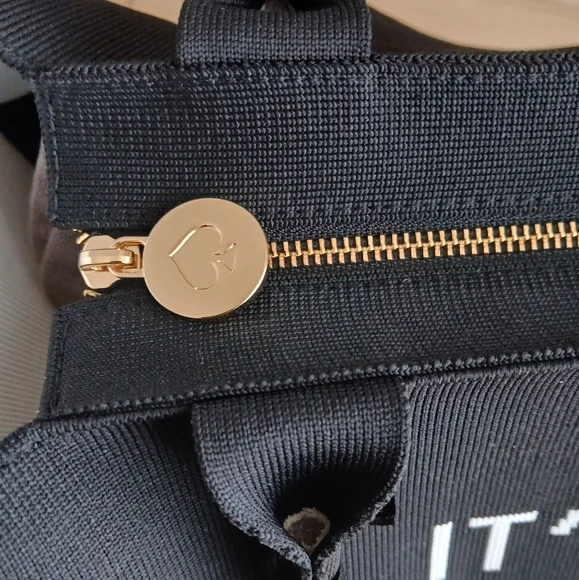 NWT Kate Spade Large Black & White Tote! Kate Spade Target! Stunning Bag! - Picture 3 of 6